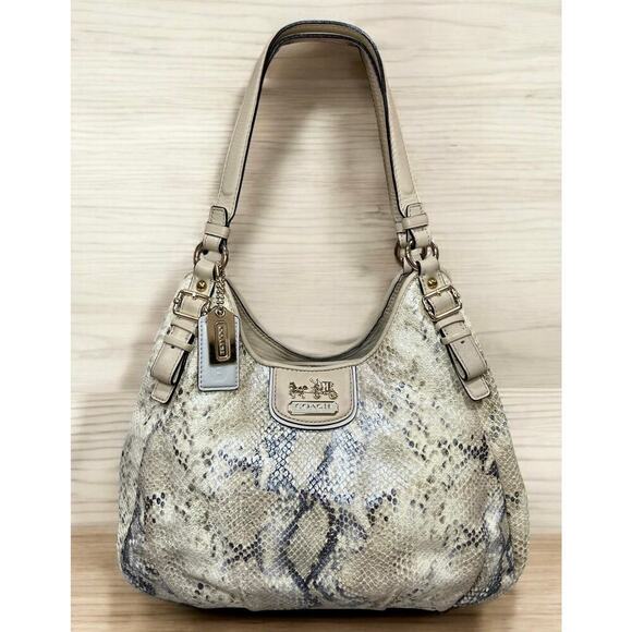 Coach 18929 Madison Maggie Limited Edition Python Shoulder Bag - Picture 10 of 10